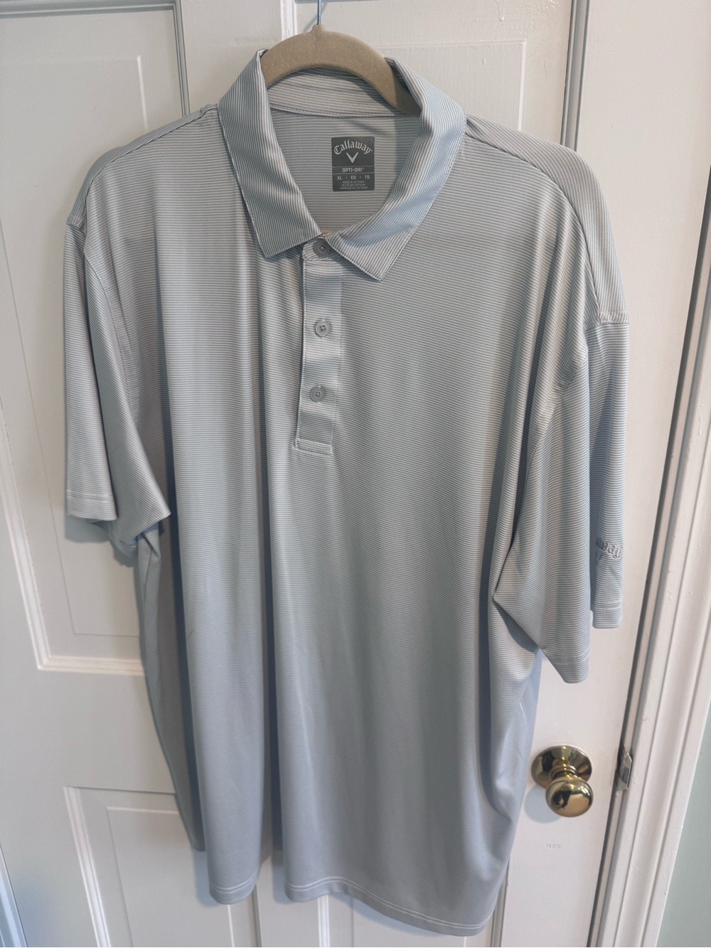 Callaway Men's Light Blue Performance Polo